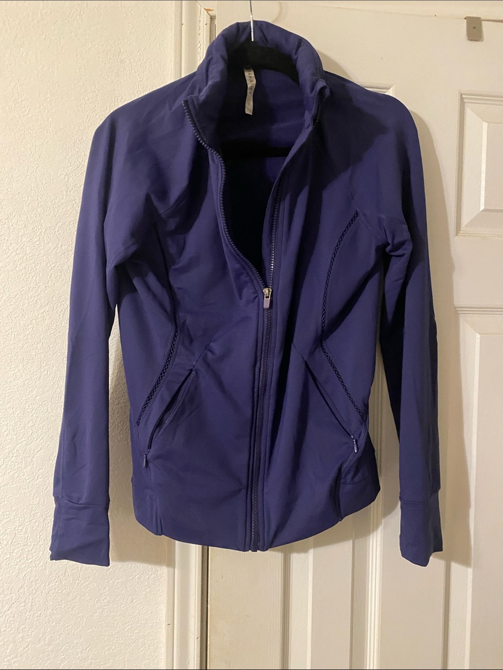 Fabletics Violet Full-Zip Utility Jacket